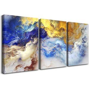 abstract Wall Art for Living Room office Wall Artworks Bedroom Decoration,3piece